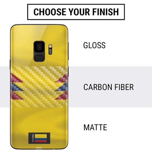 Colombia Soccer Flag Galaxy S9 Skin